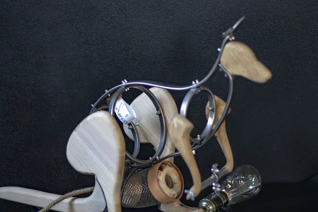 Mrs. Kangoo. Lamp, in the shape of an animal