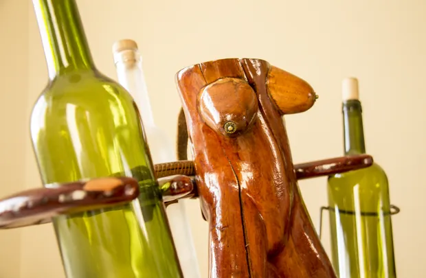 WINE STAND. Holder