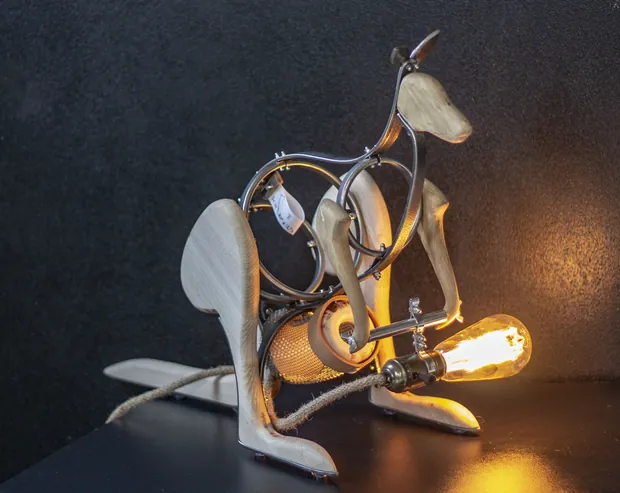 Mrs. Kangoo lamp